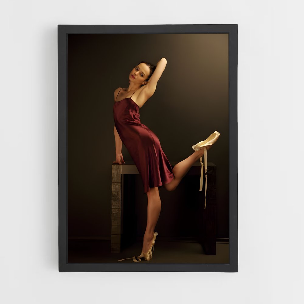 Poster Diana vishneva tabouret – affiche Danse (vue 2)